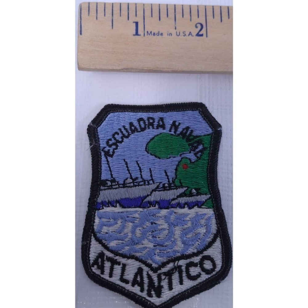 Bundle Only Vintage Patch Naval Atlantico Hondura… - image 3